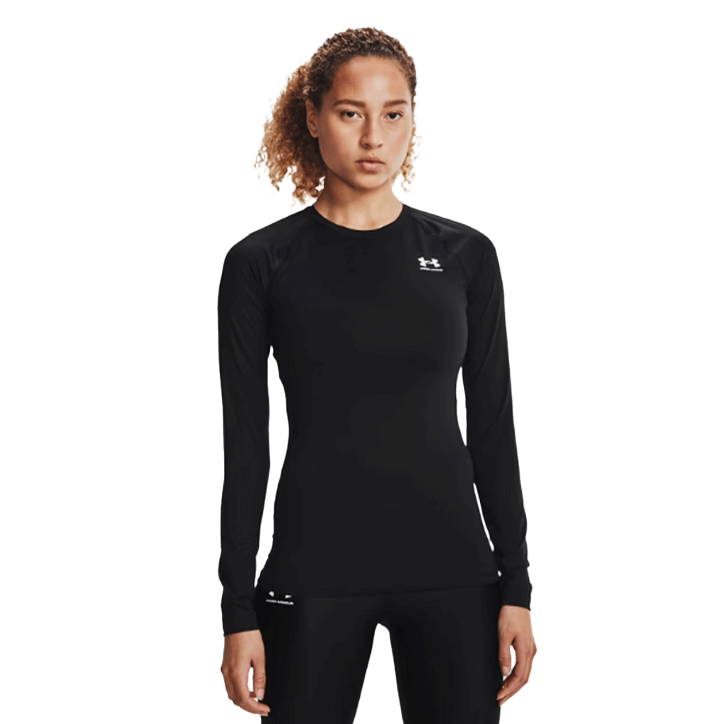 Under Armour Women's Black HeatGear Compression Long Sleeve