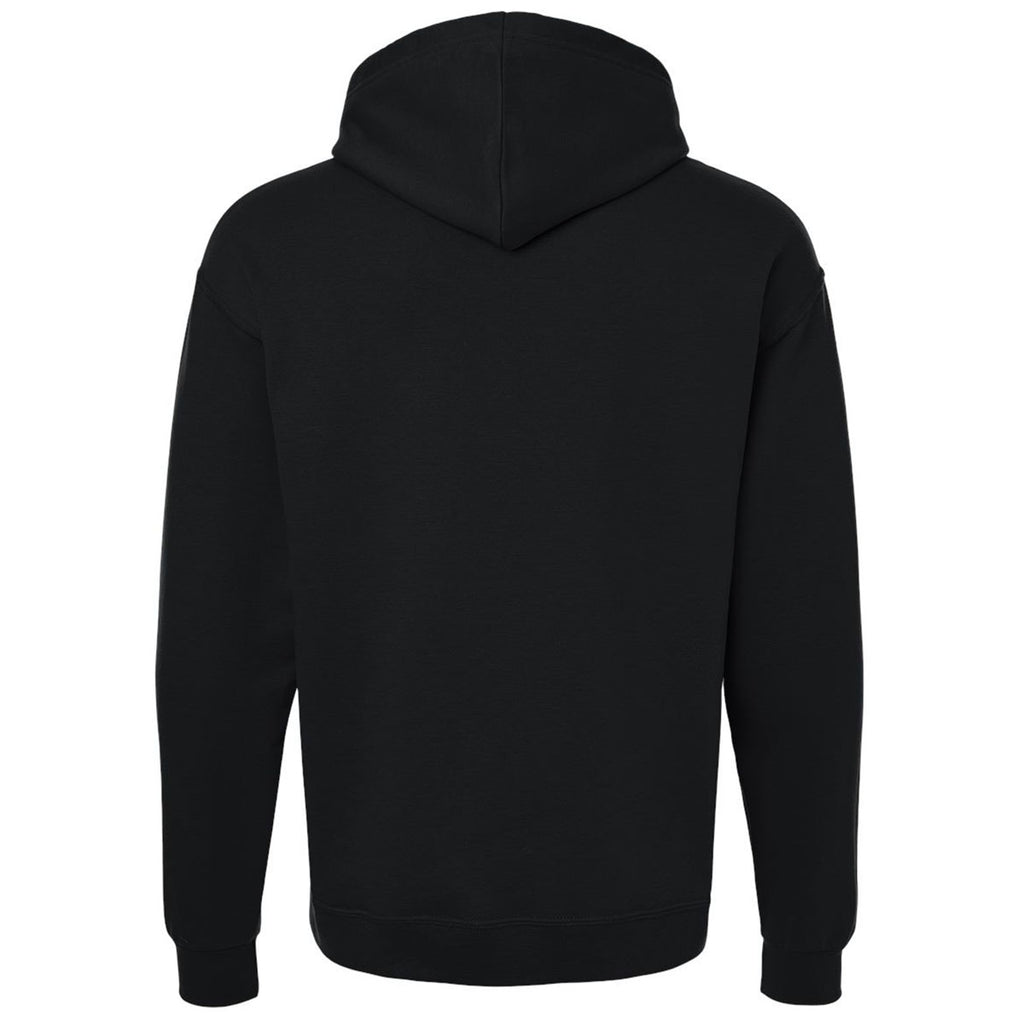 Jerzees Unisex Black Ink Ultimate CVC Hooded Sweatshirt