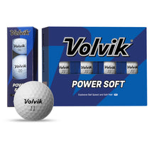 Volvik White Power Soft Golf Balls (One Dozen)