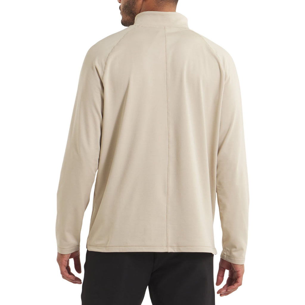 UNRL Men's Sahara Interlock Quarter Zip