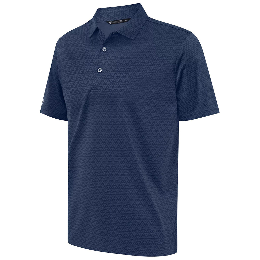 Levelwear Men's Navy System Polo