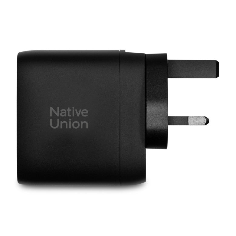 Native Union Black International Fast GaN Charger PD 67W (3 ports)