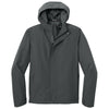 Port Authority Men's Grey Steel C-FREE Rain Jacket