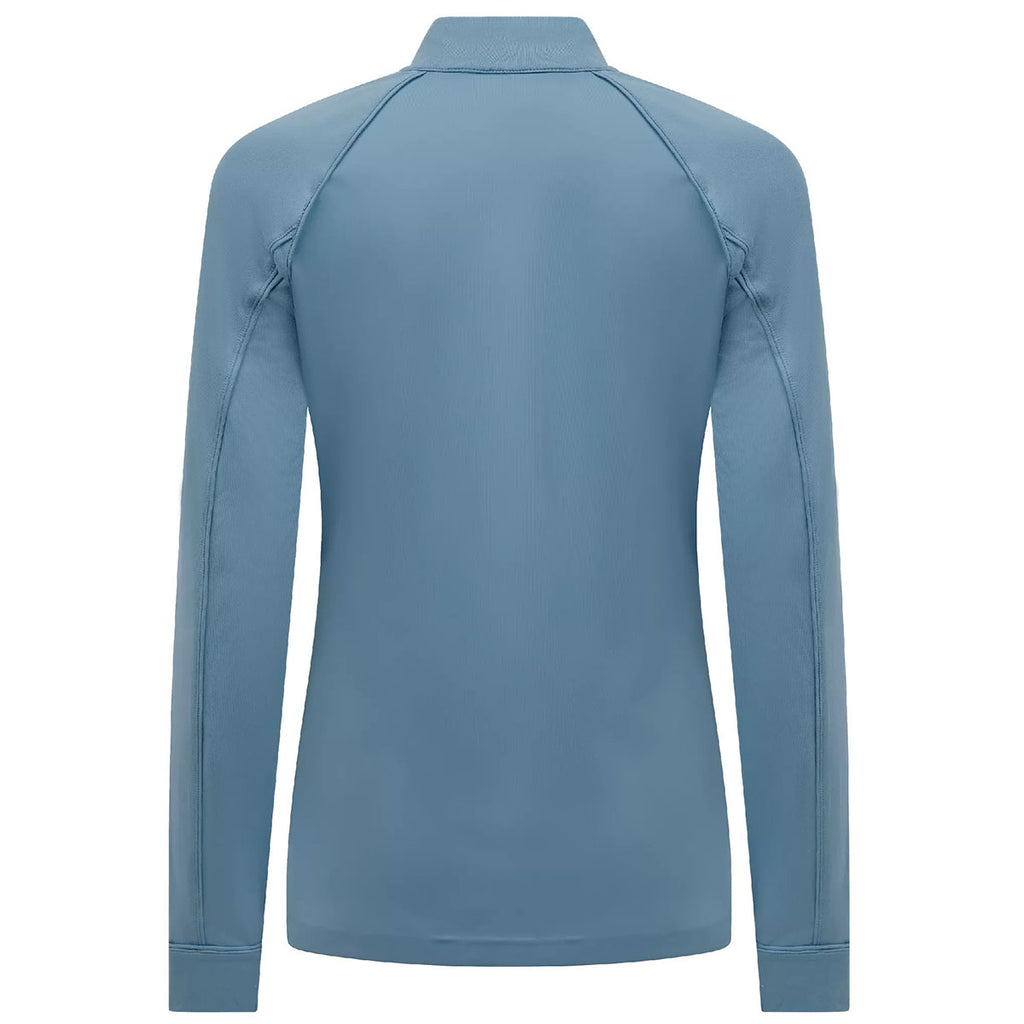 Levelwear Women's Mute Blue Kinetic Midlayer Pullover