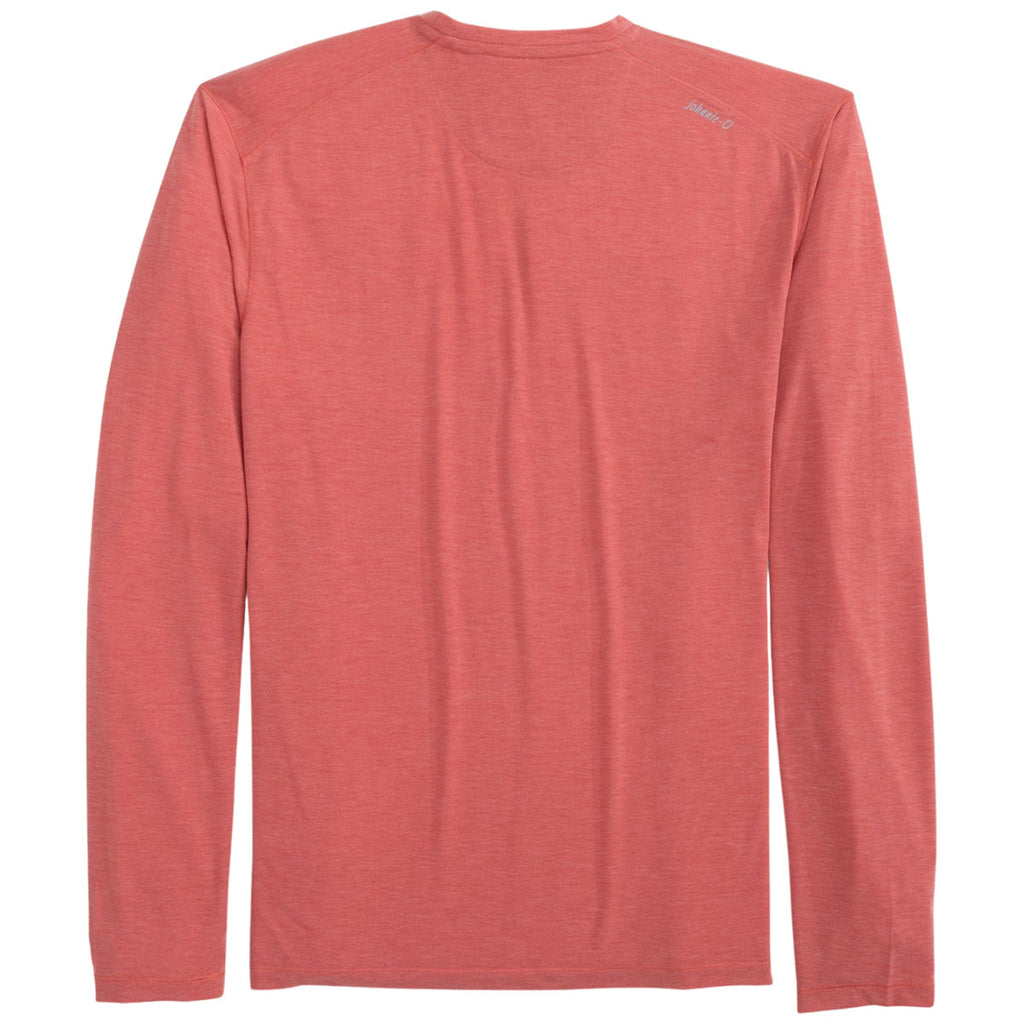 Johnnie-O Men's Paprika Course Performance Long Sleeve T-Shirt