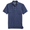 Johnnie-O Men's Navy Boggings Performance Jersey Polo