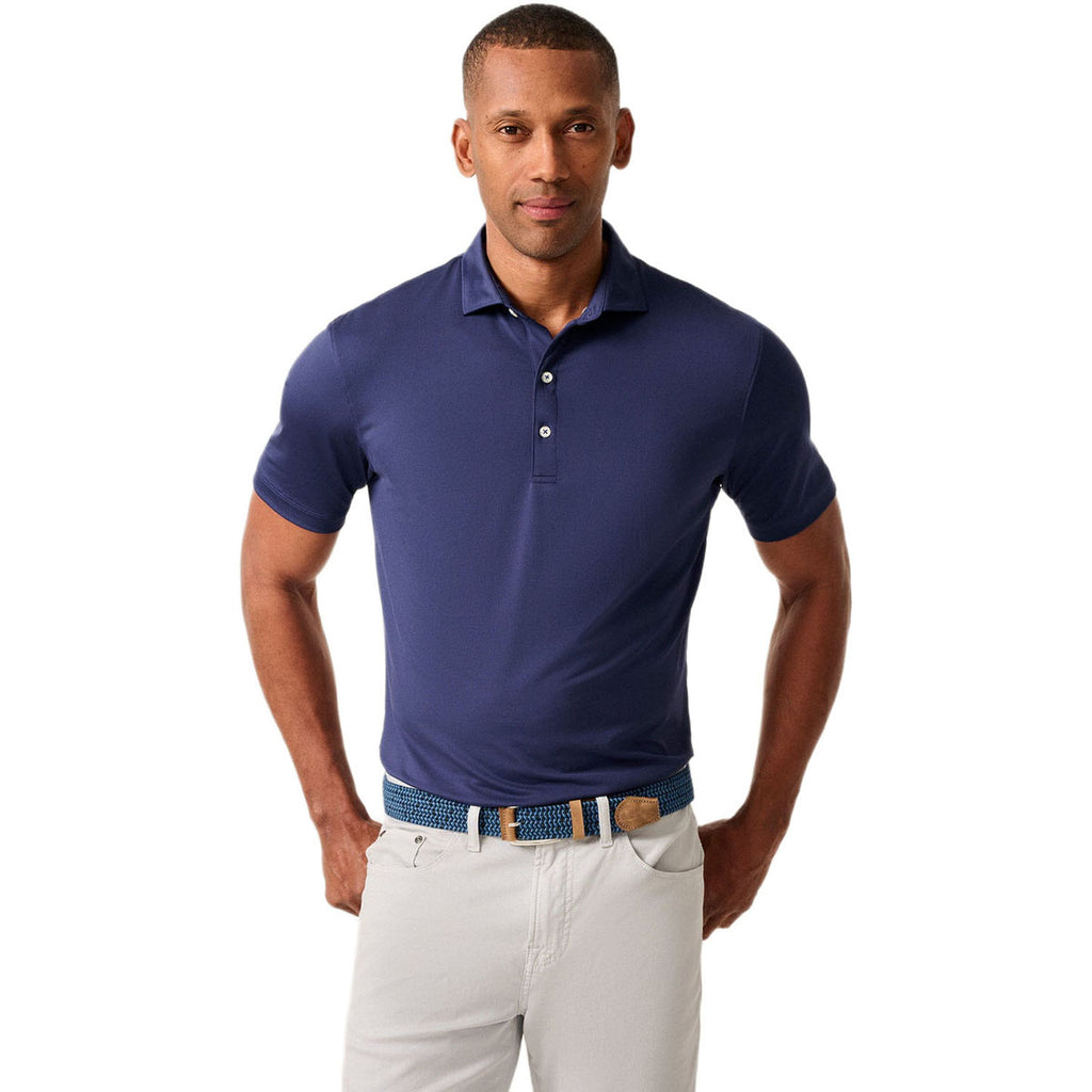 Johnnie-O Men's Twilight Birdie Solid Jersey Performance Polo