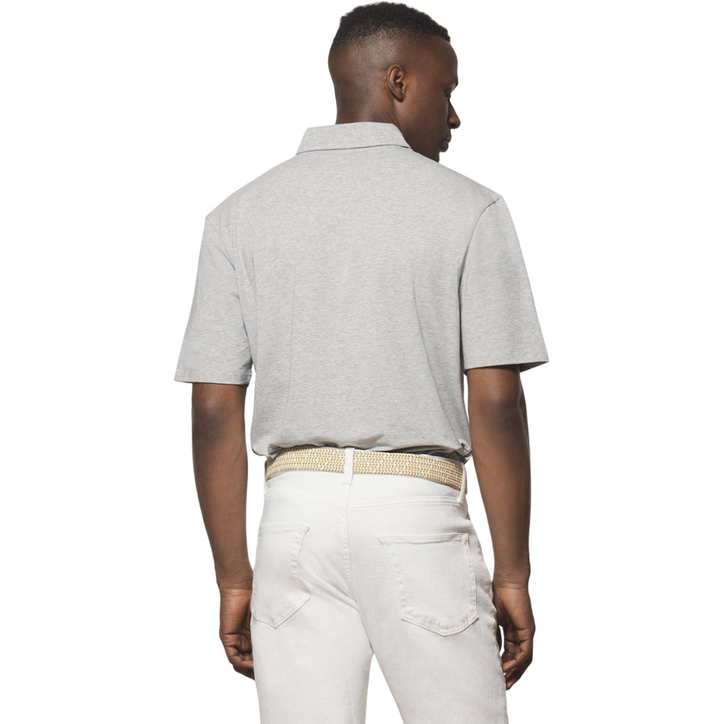 Johnnie-O Men's Heather Grey Heathered Original Polo