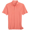 Johnnie-O Men's Melon Shoreline Cotton Pique Polo