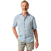 Johnnie-O Men's Maliblu Gianni Short Sleeve Hangin' Out Linen Button Down Shirt