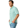 Johnnie-O Men's Tarpon Gianni Short Sleeve Hangin' Out Linen Button Down Shirt