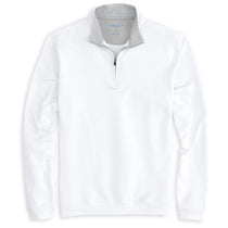 Johnnie-O Women's White Diaz Performance 1/4 Zip Pullover