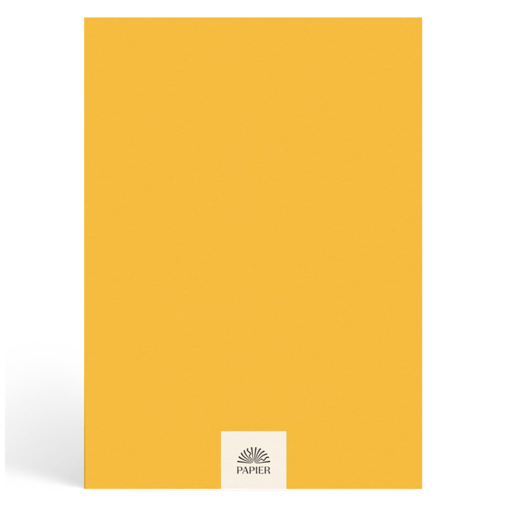 Papier Yellow Joy Recipe Journal