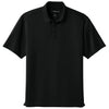 Port Authority Men's Deep Black Wearever Performance Pique Polo