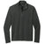 Port Authority Men's Charcoal Microterry 1/4-Zip Pullover