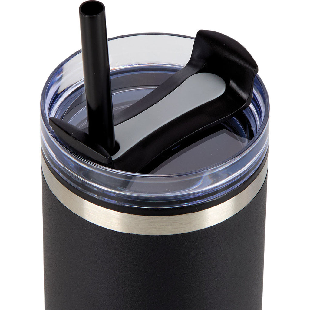Logomark Black Yesler 30 oz. Double Wall Steel/PP Liner Travel Tumbler