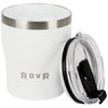 RovR White 12 oz. Vacuum Insulated Lowball Tumbler