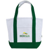 Logomark Green Roan Mini 24 oz. Recycled Canvas Tote