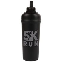 Logomark Black Longden 26 oz. Double Wall, Stainless Steel Shaker Bottle