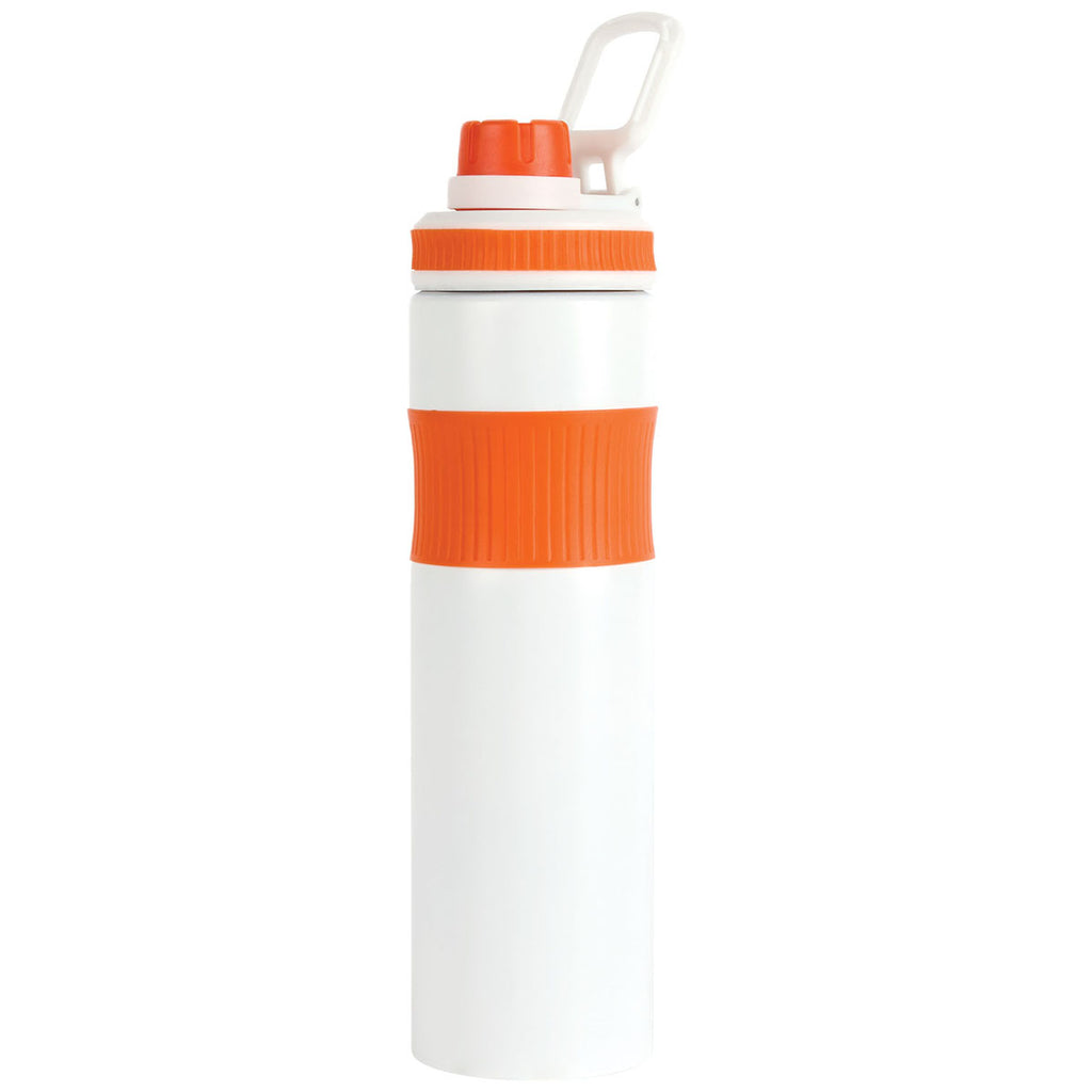 Logomark Orange Prescott 26 oz. Single Wall Recycled Stainless Steel Bottle