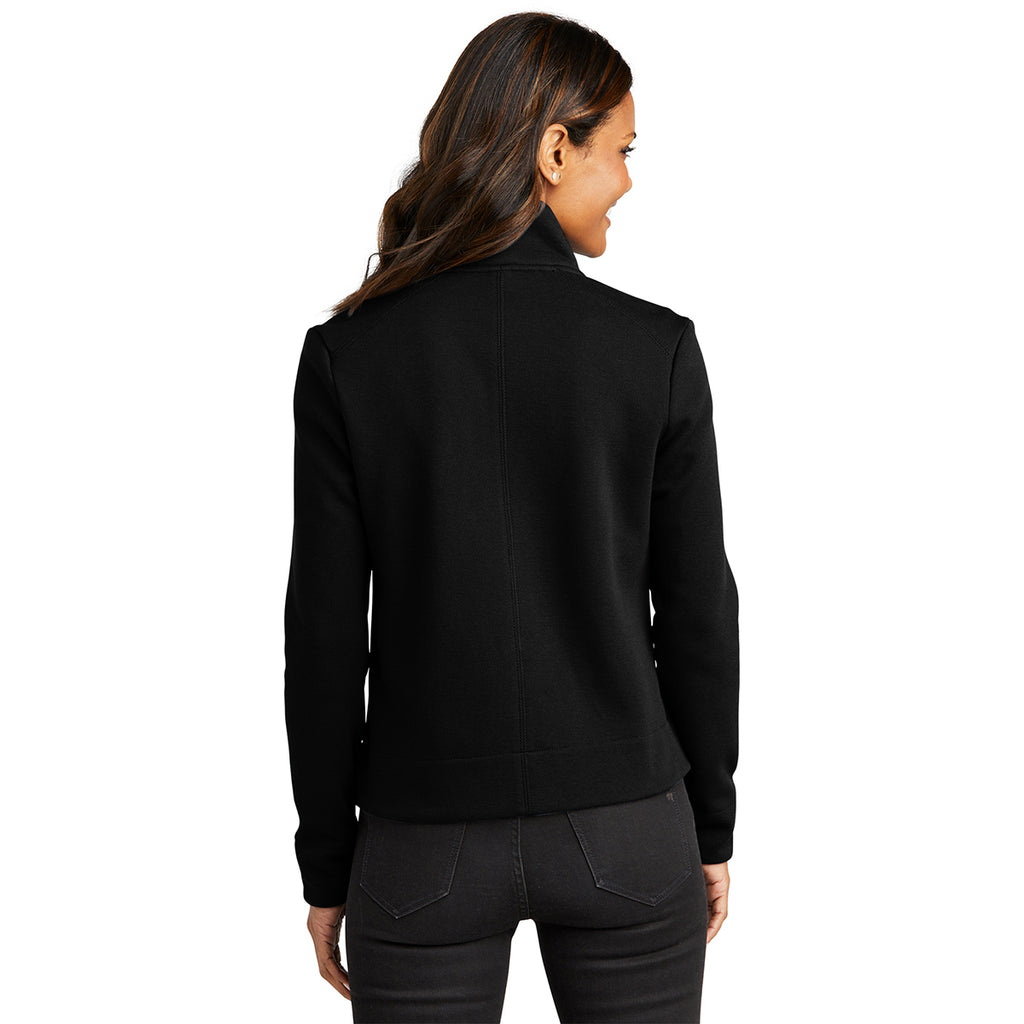 Port Authority Women's Deep Black Network Fleece Jacket