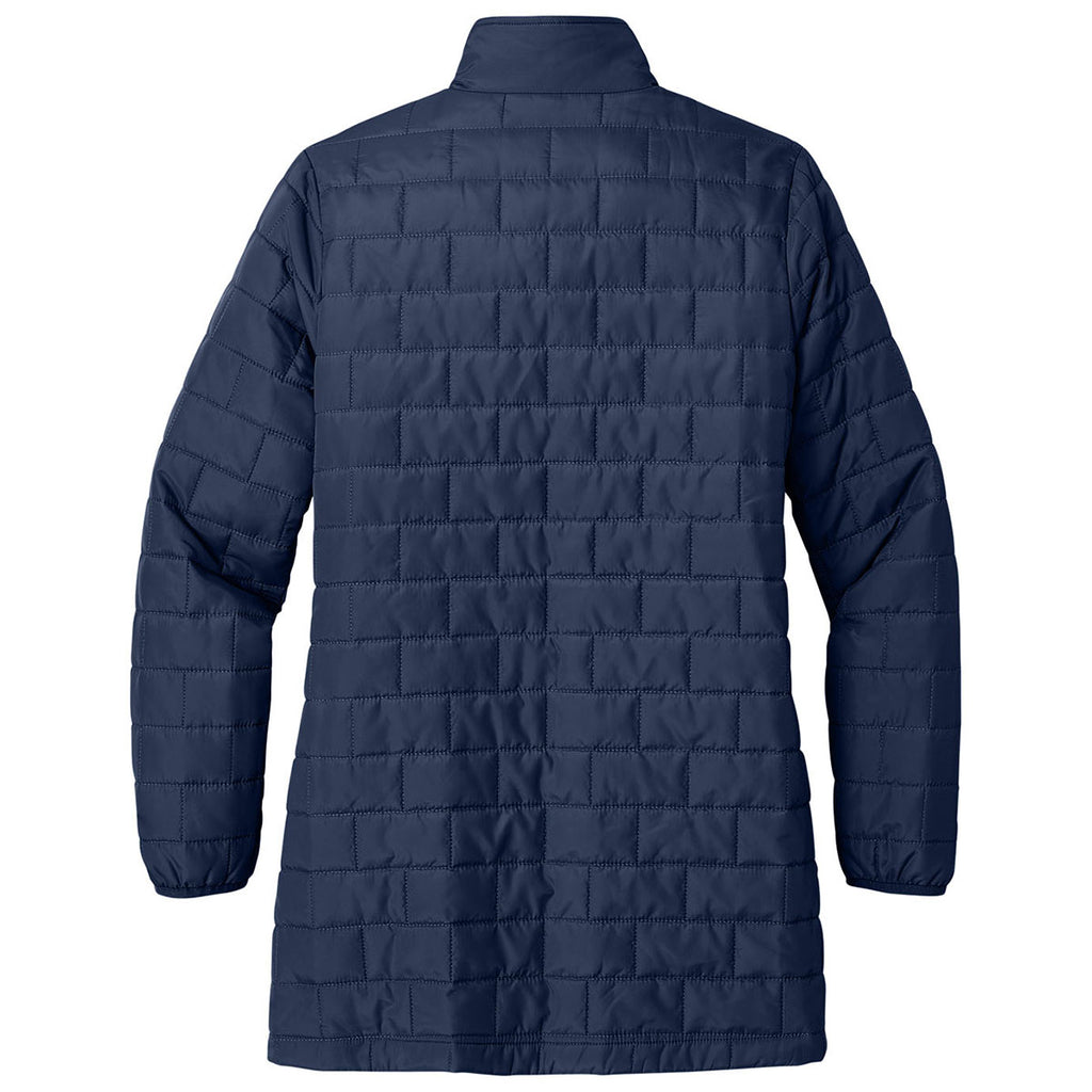 Port Authority Women's True Navy C-FREE Brick Jacket