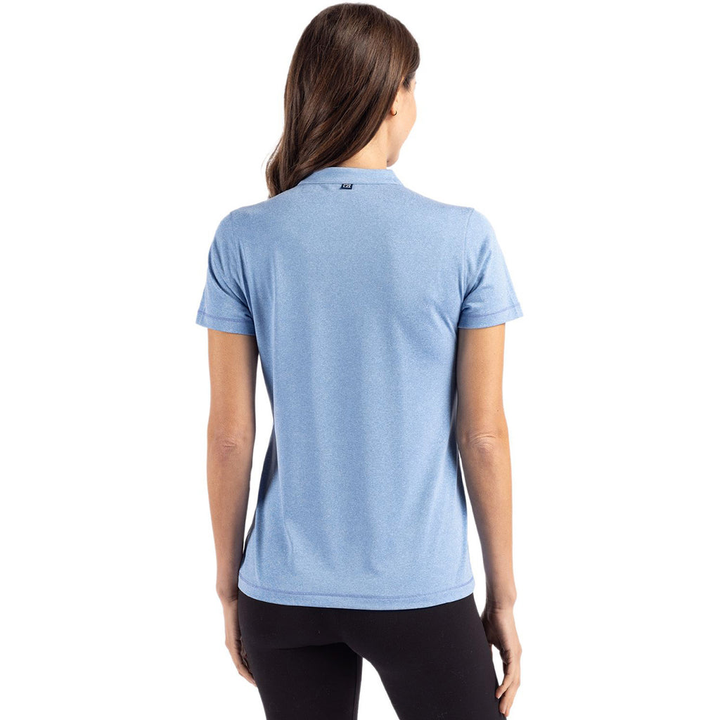 Cutter & Buck Women's Dark Atlas Heather Forge Heathered Stretch Blade Top