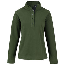 Cutter & Buck Women's Poplar Hunts Point Eco Textured Fleece Recycled Snap Pullover