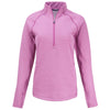 Cutter & Buck Women's Gelato Heather Peshastin Eco Recycled Half Zip Pullover