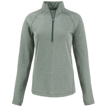 Cutter & Buck Women's Hunter Heather Peshastin Eco Recycled Half Zip Pullover