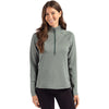 Cutter & Buck Women's Hunter Heather Peshastin Eco Recycled Half Zip Pullover