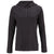 Cutter & Buck Women's Black Coastline Epic Comfort Eco Recycled Hooded Shirt