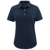 Cutter & Buck Women's Liberty Navy Advantage Refresh Epic Confidence Recycled Tri-Blend Pique Polo
