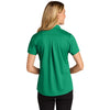 Port Authority Women's Bright Kelly Green Wearever Performance Pique Polo