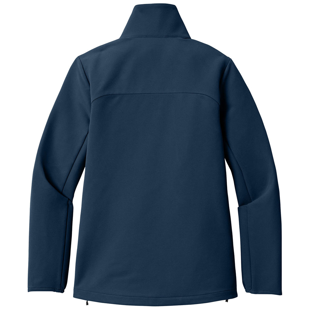 OGIO Women's River Blue Navy Kinetic Soft Shell