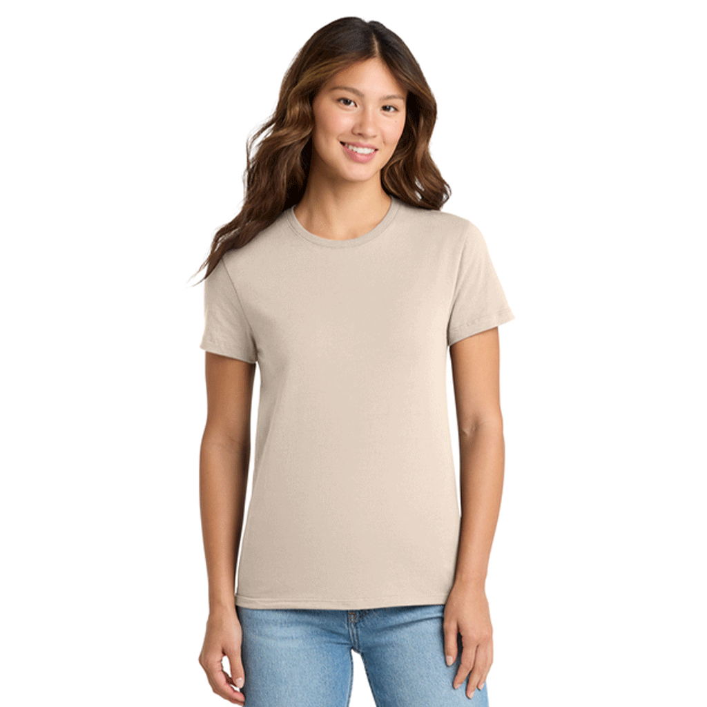 Port & Company Women's Natural Essential Tee