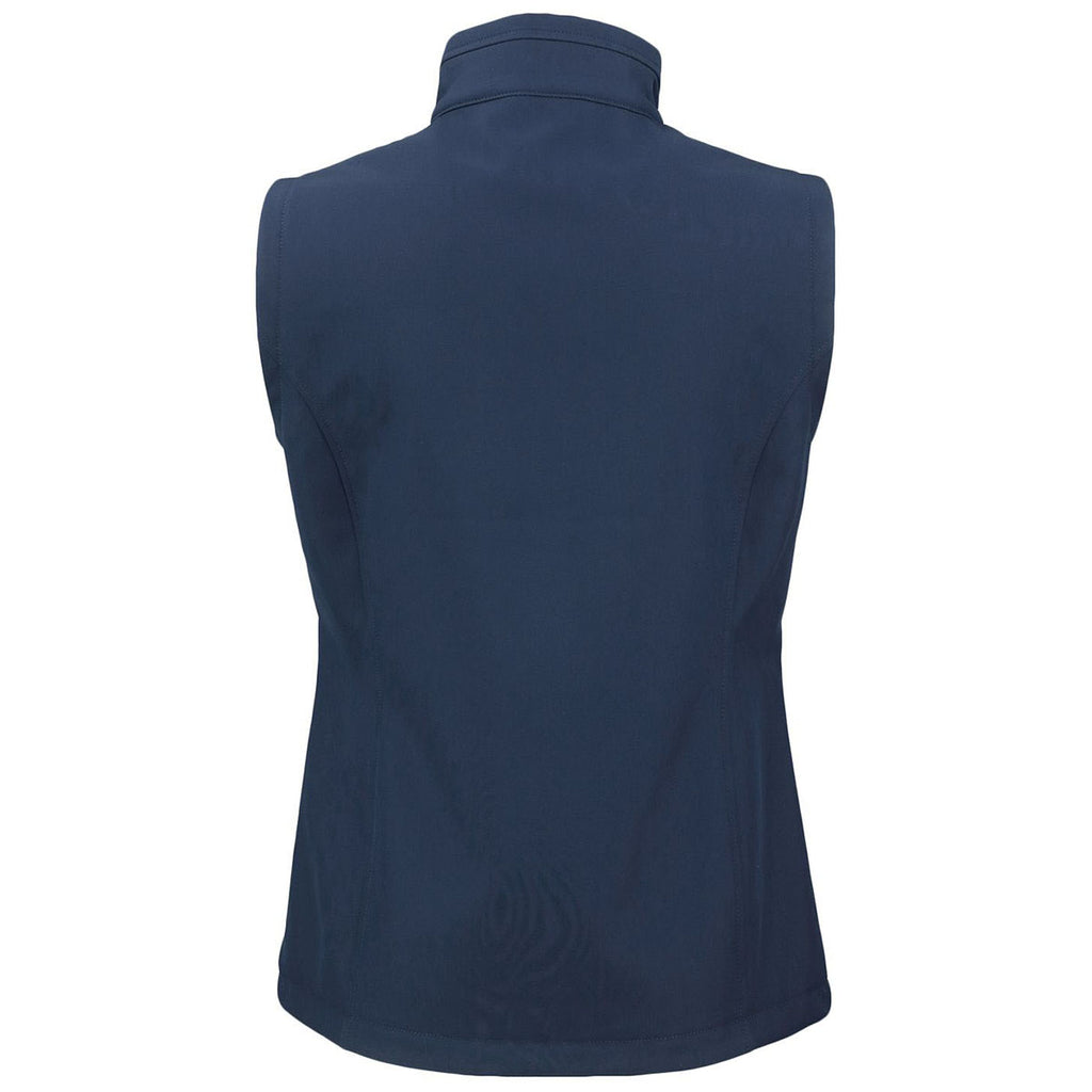 Clique Women's Dark Navy Telemark Eco Stretch Softshell Vest