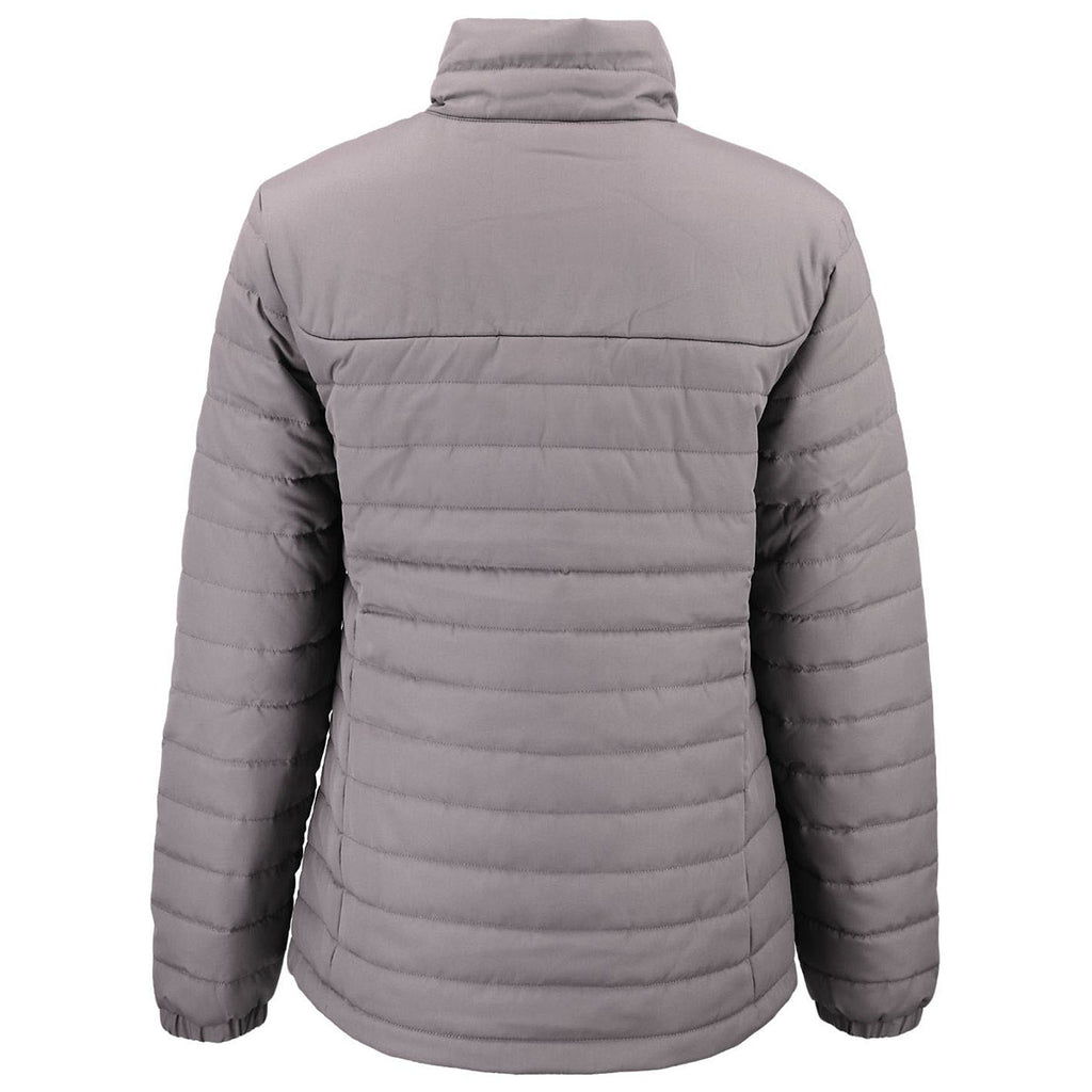Clique Women's Pure Slate Elevation Eco Full Zip Puffer Jacket
