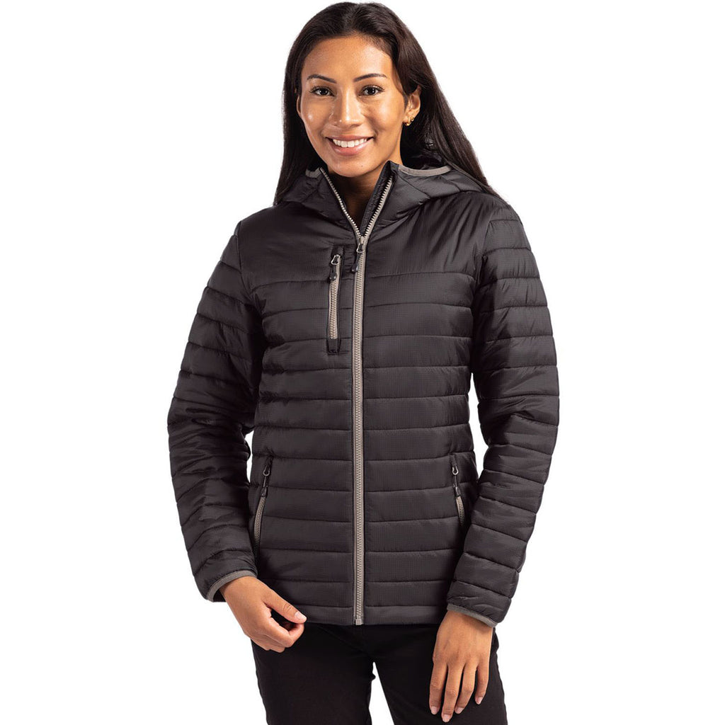 Clique Women's Black Valhalla Full Zip Puffer Jacket