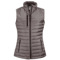 Clique Women's Pure Slate Valhalla Full Zip Puffer Vest
