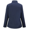 Clique Women's Dark Navy/Pure Slate Tempo Stretch Full Zip Softshell Jacket