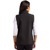 Clique Women's Black/Pure Slate Tempo Stretch Full Zip Softshell Vest