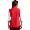 Clique Women's Red/Black Tempo Stretch Full Zip Softshell Vest