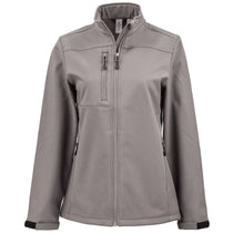 Clique Women's Pure Slate Tempest Waterproof Full Zip Softshell Jacket