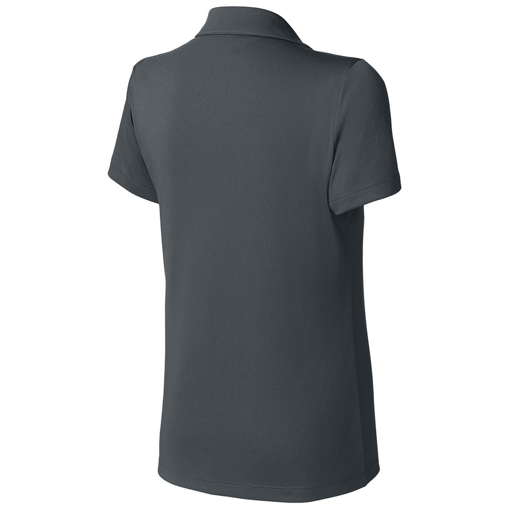 Sport-Tek Women's Iron Grey/ White Competitor United Polo