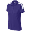 Sport-Tek Women's Purple/ White Competitor United Polo