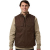 Harriton Unisex Dark Mocha ClimaBloc Station Vest
