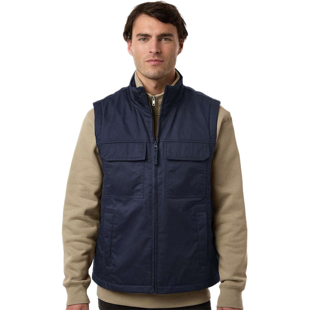 Harriton Unisex Dark Navy ClimaBloc Station Vest
