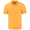 Cutter & Buck Men's Orange Burst Coastline Epic Comfort Eco Recycled Polo