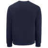 Cutter & Buck Men's Navy Blue Roam Recycled Crew Neck Pullover